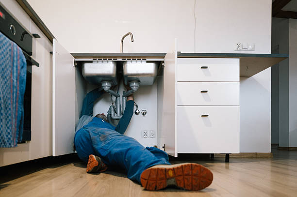 Professional Leak Detection technician working in Bristol, NH